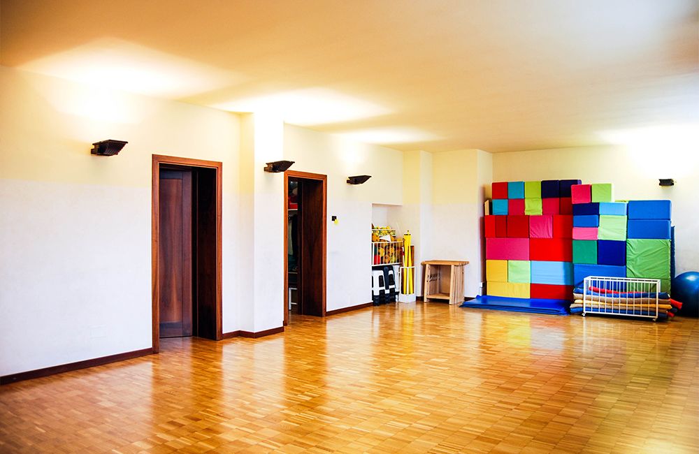 interno della palestra del Centro Eubiotica a Parma