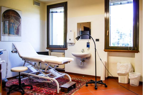 interno della palestra del Centro Eubiotica a Parma