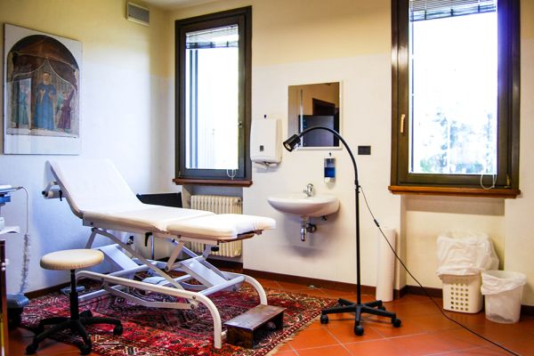 interno della palestra del Centro Eubiotica a Parma